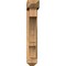 Ekena Millwork Balboa Arts and Crafts Smooth Bracket w/ Offset Brace, Western Red Cedar, 5 1/2"W x 24"D x 32"H BKT0604X24X32BOA03SWR - alternate 2